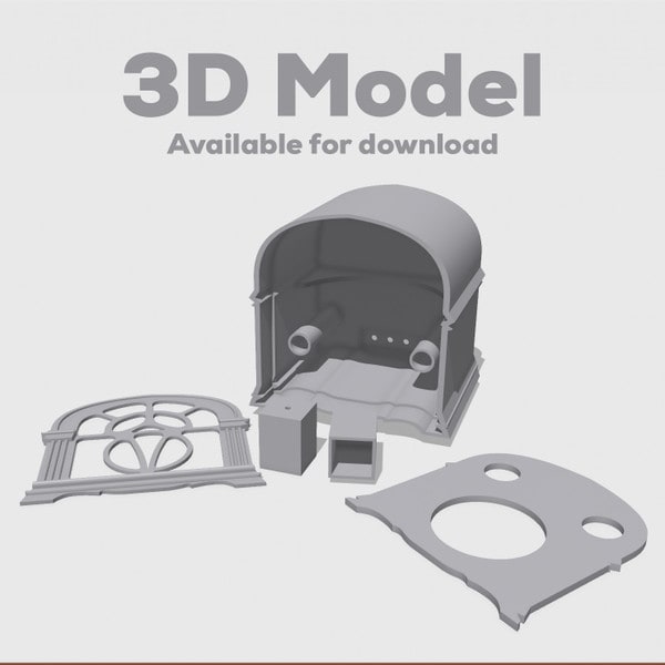 Main product image for Antique Style 2.1 Channel 3D Printed Bluetooth Speaker Kit 2 x 15W + 30W300-7366